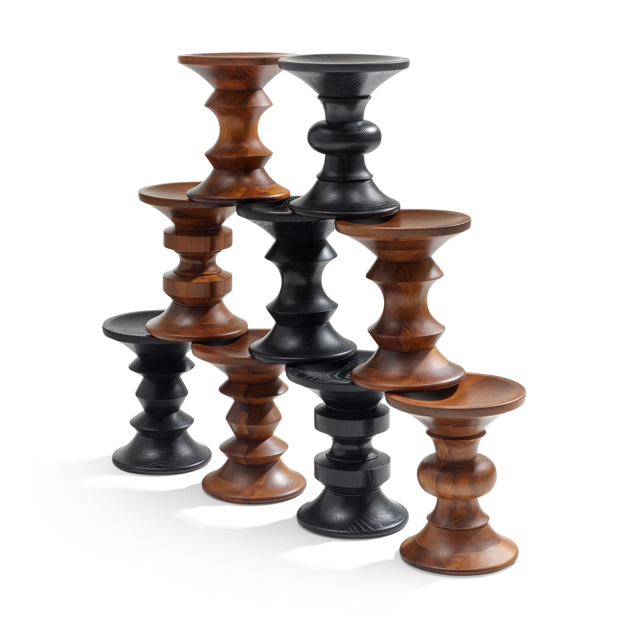 Eames® C Stool from Herman Miller - Ebony – MoMA Design Store