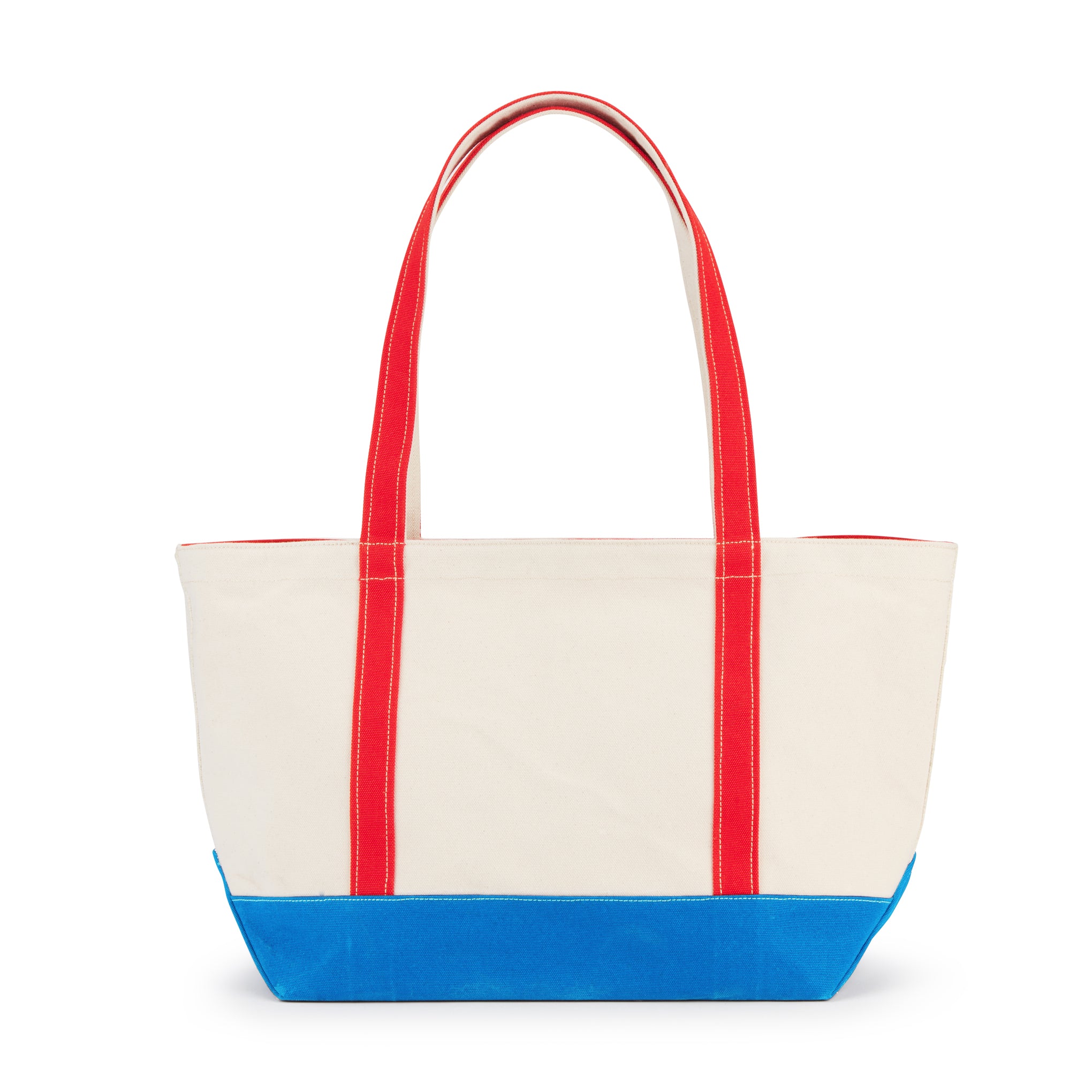 MoMA Baggu Heavyweight Canvas Tote - Red/ Blue – MoMA