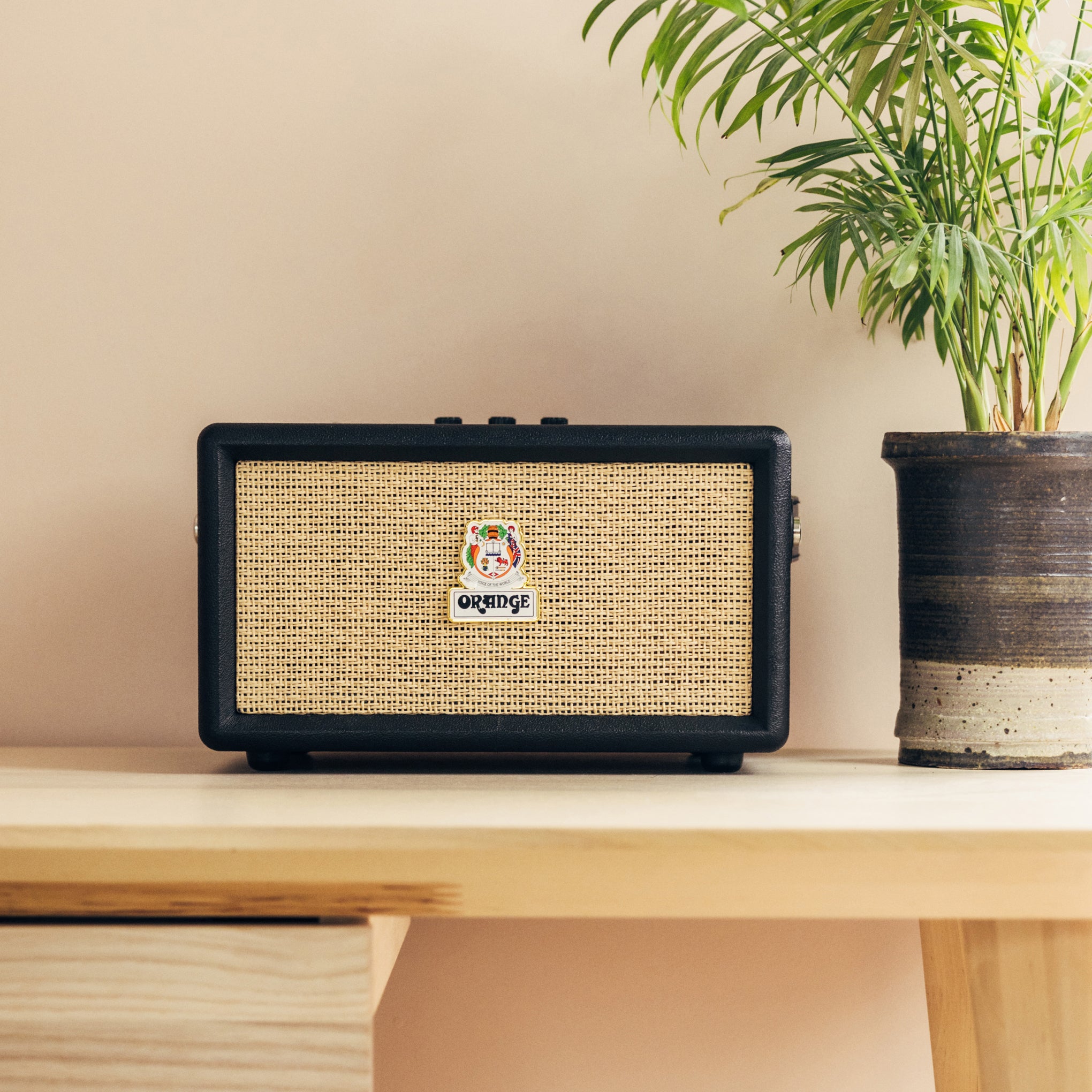 Orange Box Bluetooth Portable Speaker - Black – MoMA Design Store