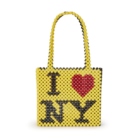 I (HEART) NY Susan Alexandra Beaded Bag