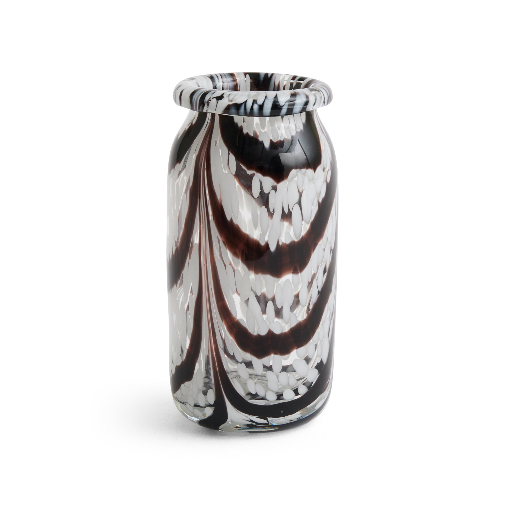 HAY Splash Glass Vase - Coffee