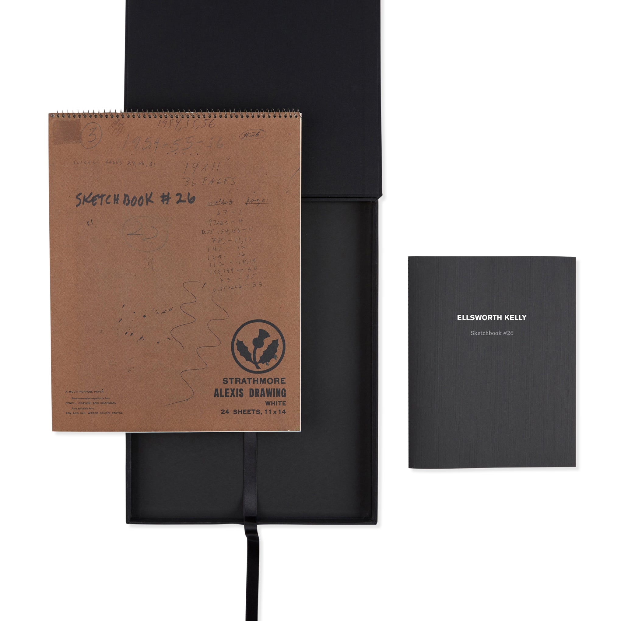 Ellsworth Kelly: Sketchbook #26 – Limited Edition Facsimile – MoMA