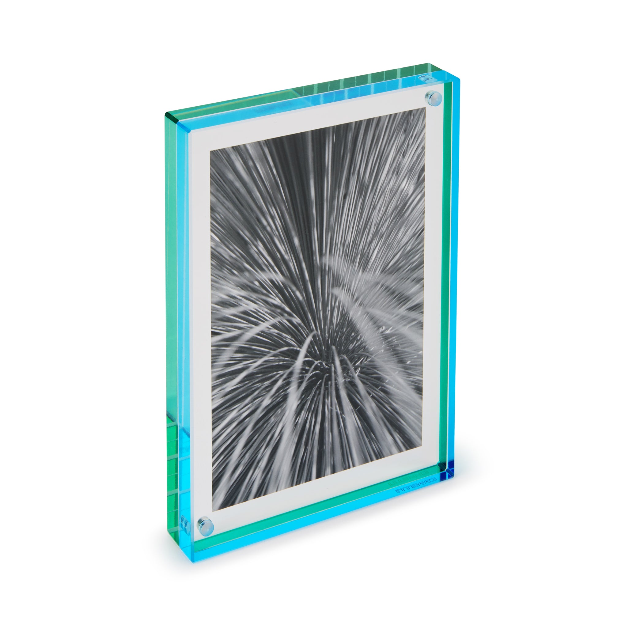 Nicolai Canetti Dual-Color Magnetic Picture Frame - Green/Aqua