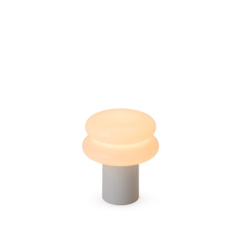 Snowman 8 Mini Portable Lamp - Ice Blue – MoMA Design Store