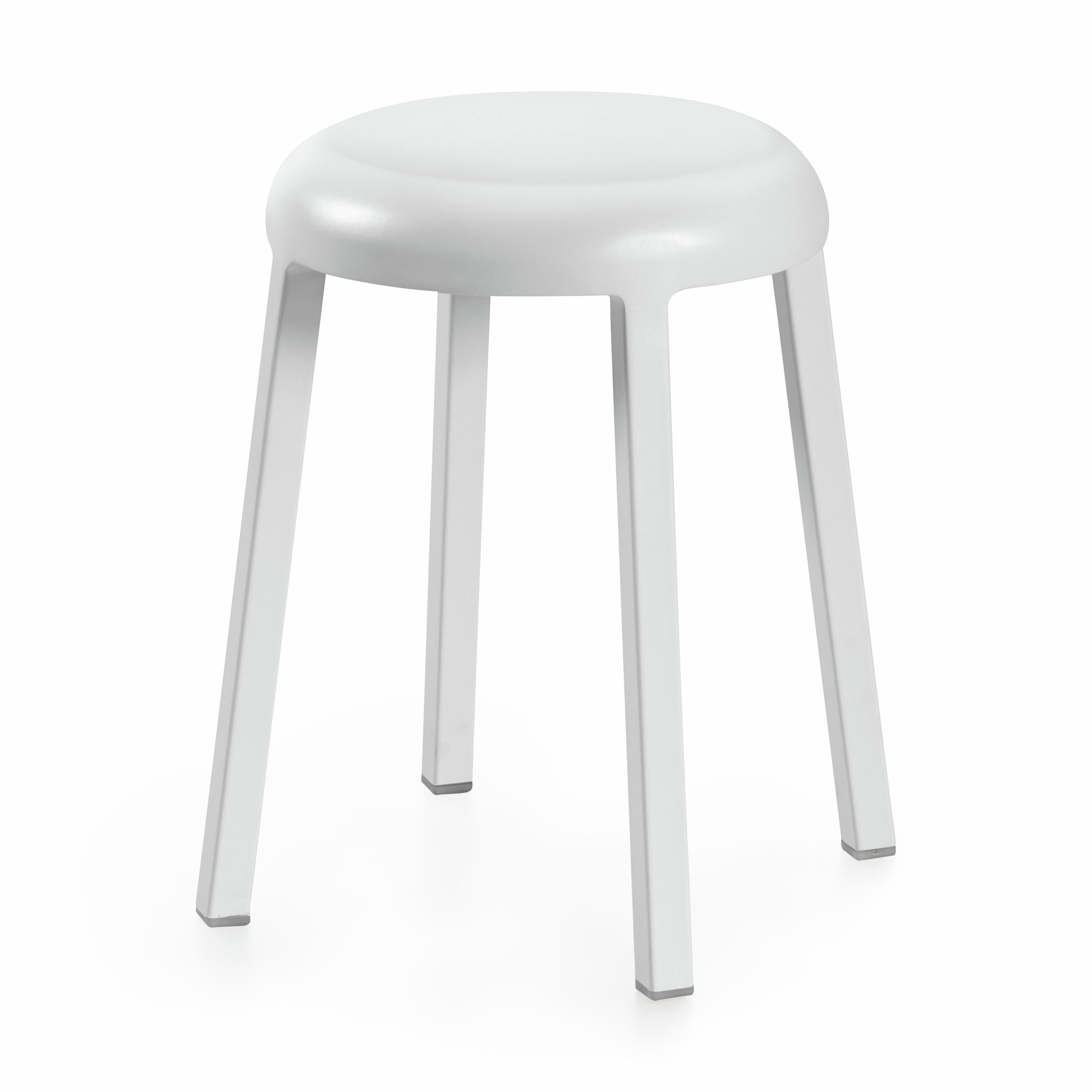 Emeco Za Stool - White Gray – MoMA Design Store