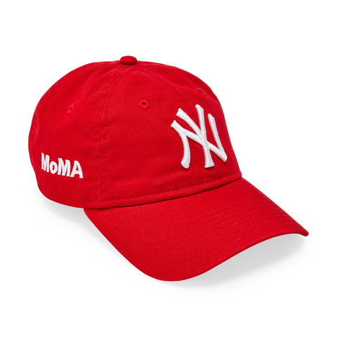 MoMA NY Yankees Adjustable Baseball Cap - Scarlet – MoMA Design Store