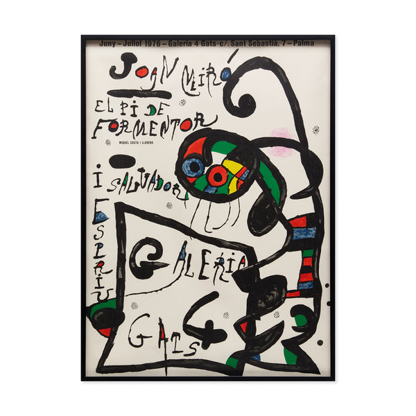Joan Miró El Pi de Formentor Framed Poster – MoMA Design Store