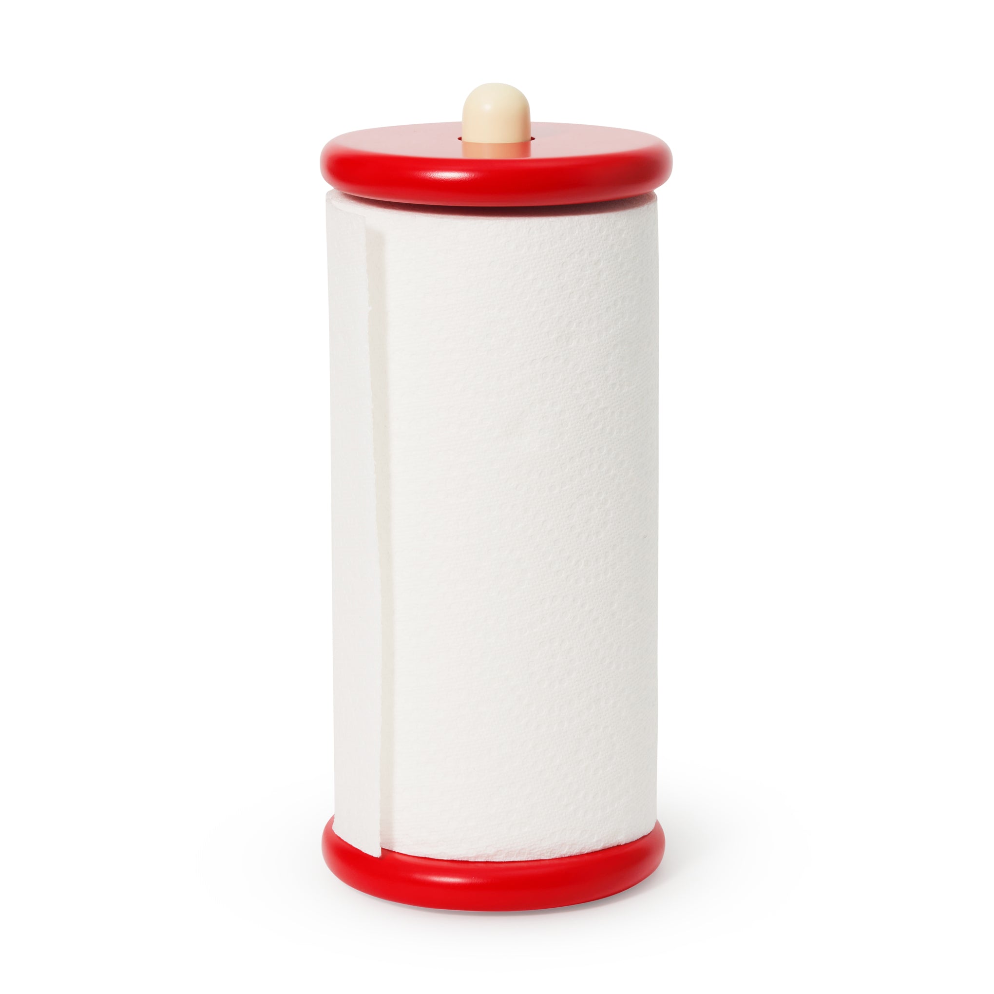 Areaware Spool Paper Towel Holder - Red