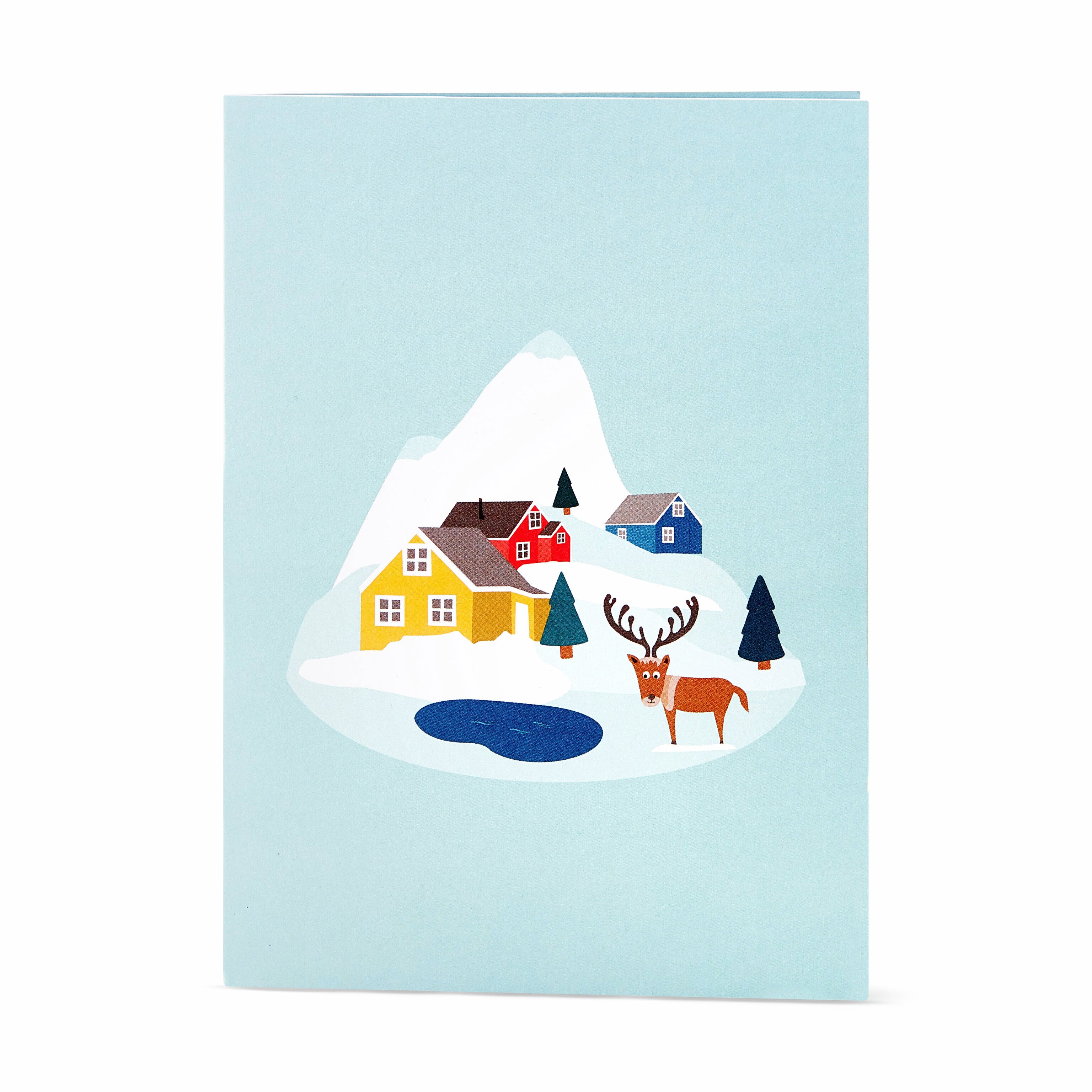 Christmas Eve Holiday Cards Set of 8 MoMA Design Store