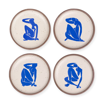Henri Matisse Nu bleu, I–IV Stoneware Dinner Plates - Set of 4