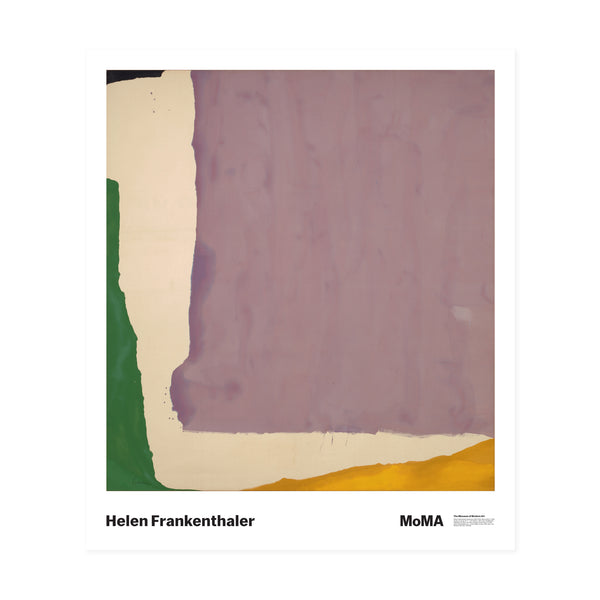 Helen Frankenthaler Mauve District Poster – MoMA Design Store