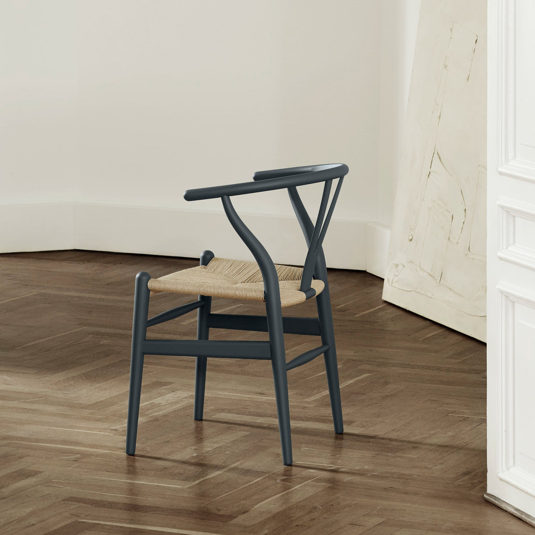 CH24 Wishbone Chair - Gray – MoMA Design Store