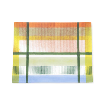 Modernist Stripe Cotton Table Linens - Placemat