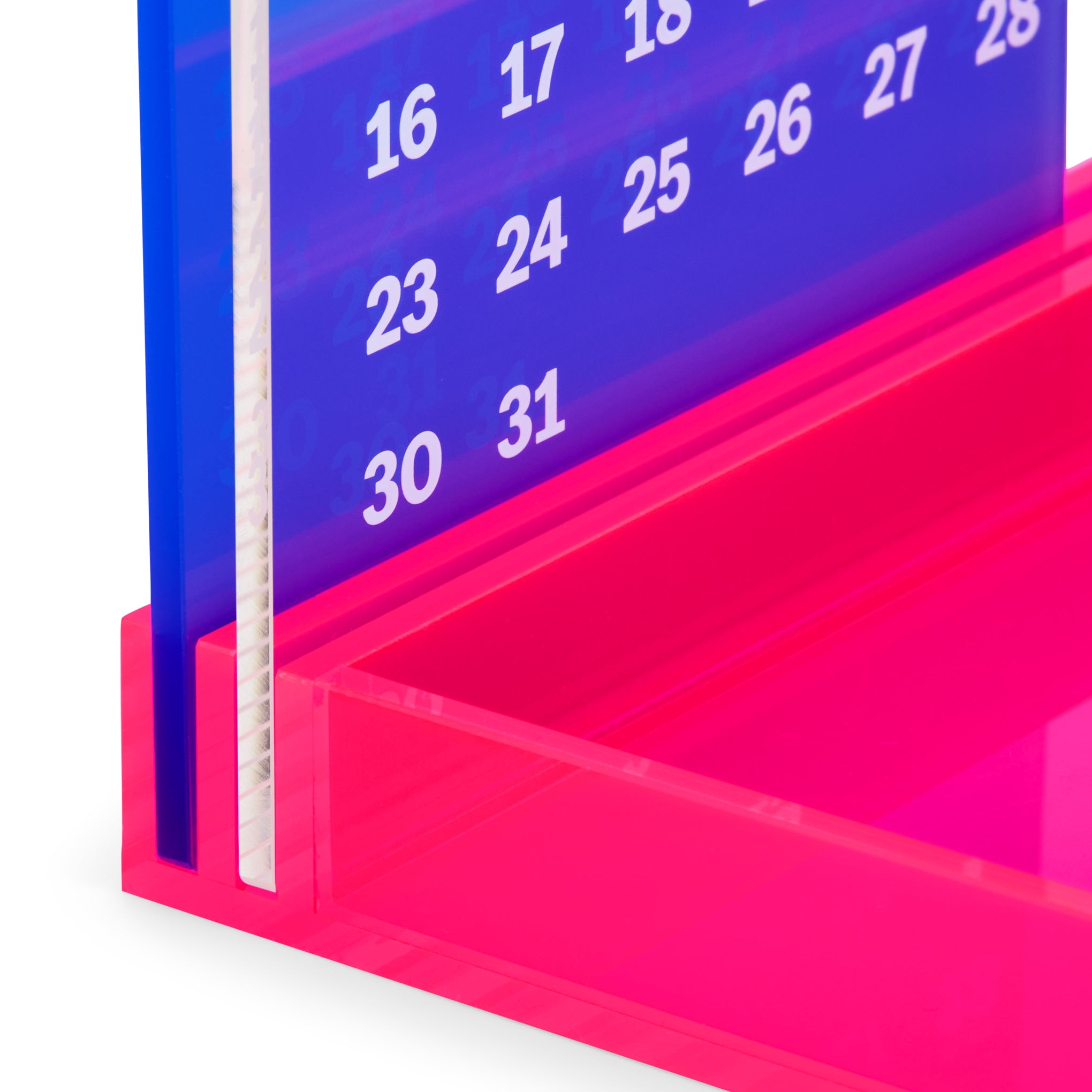 MoMA Colorplay Perpetual Calendar and Organizer - Blue – MoMA