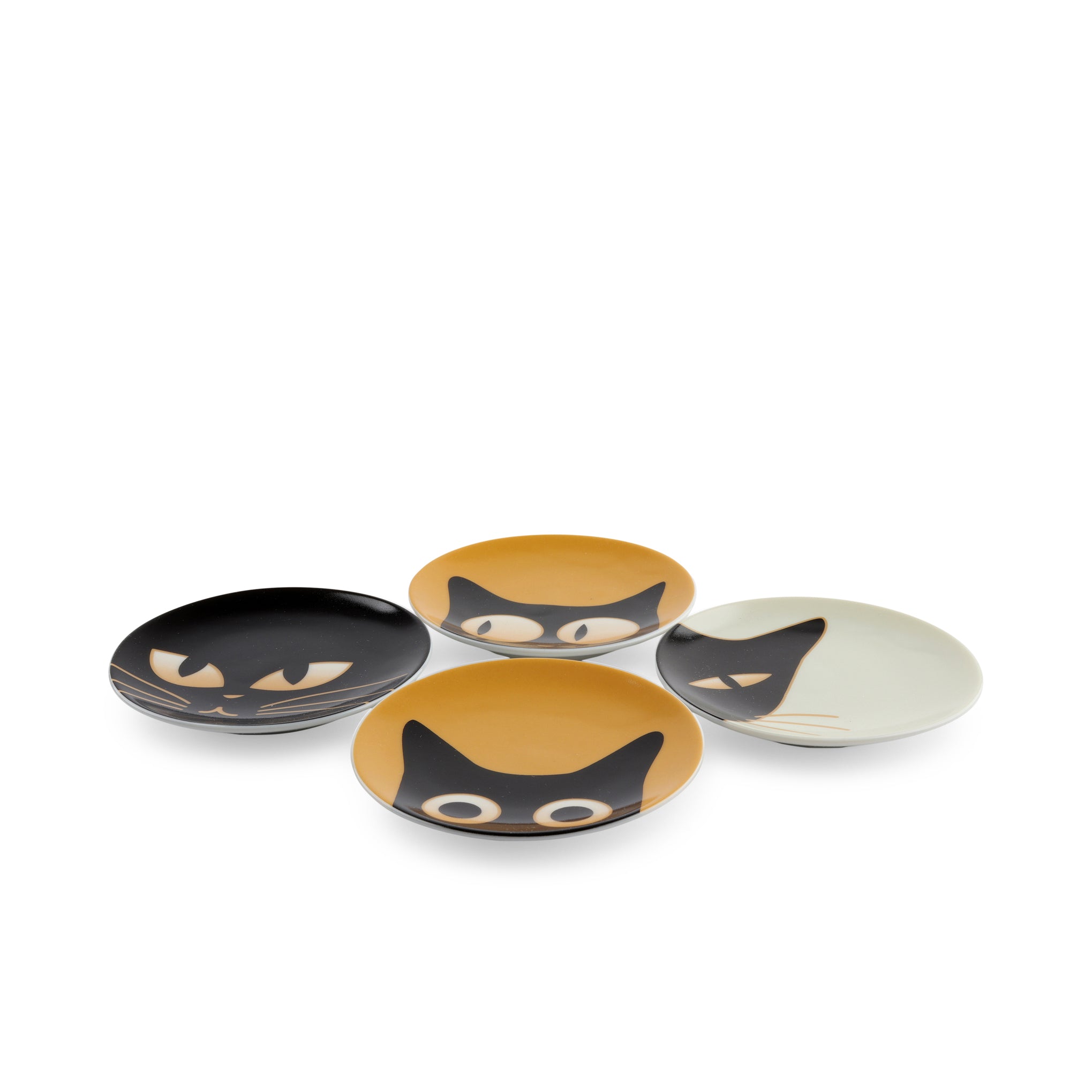 Porcelain Cat Plate - Set of 4 – MoMA Design Store