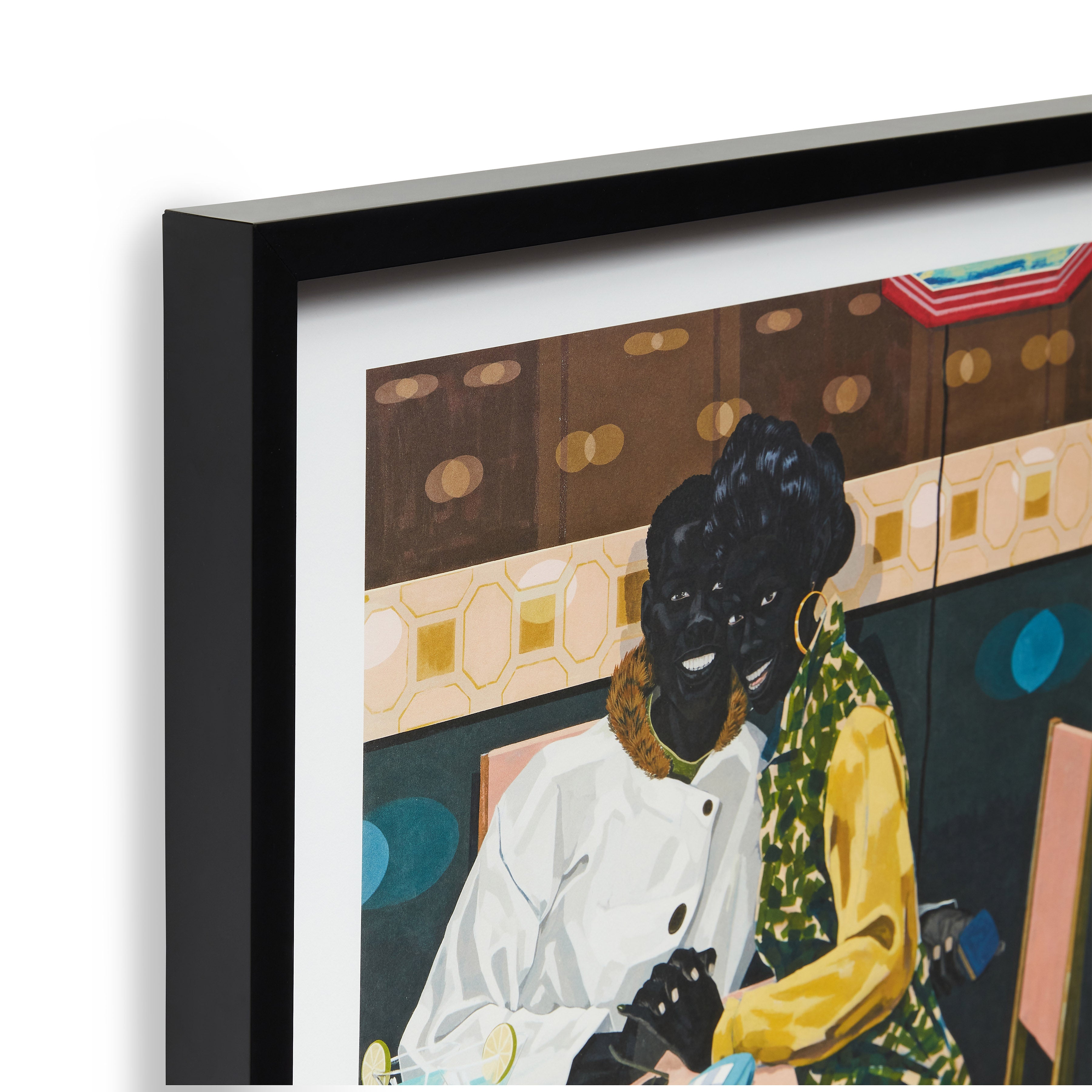 Kerry James Marshall Untitled (Club Couple 2014) Framed Poster – MoMA