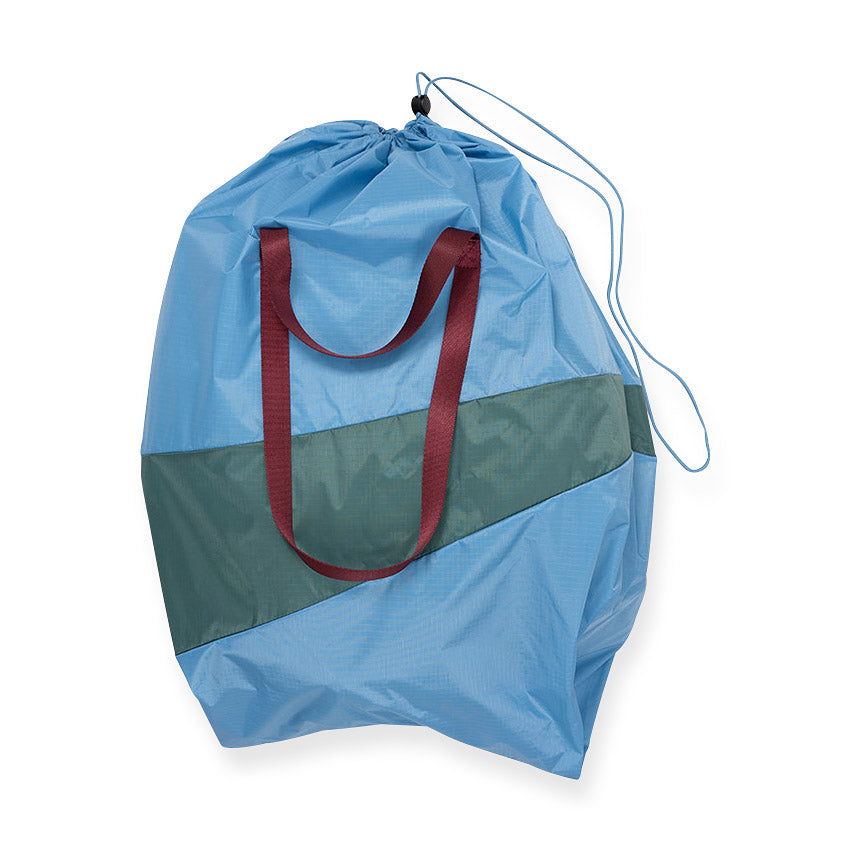 Recycled Nylon Laundry Bag & Rack - Blue/ Green – MoMA Design Store
