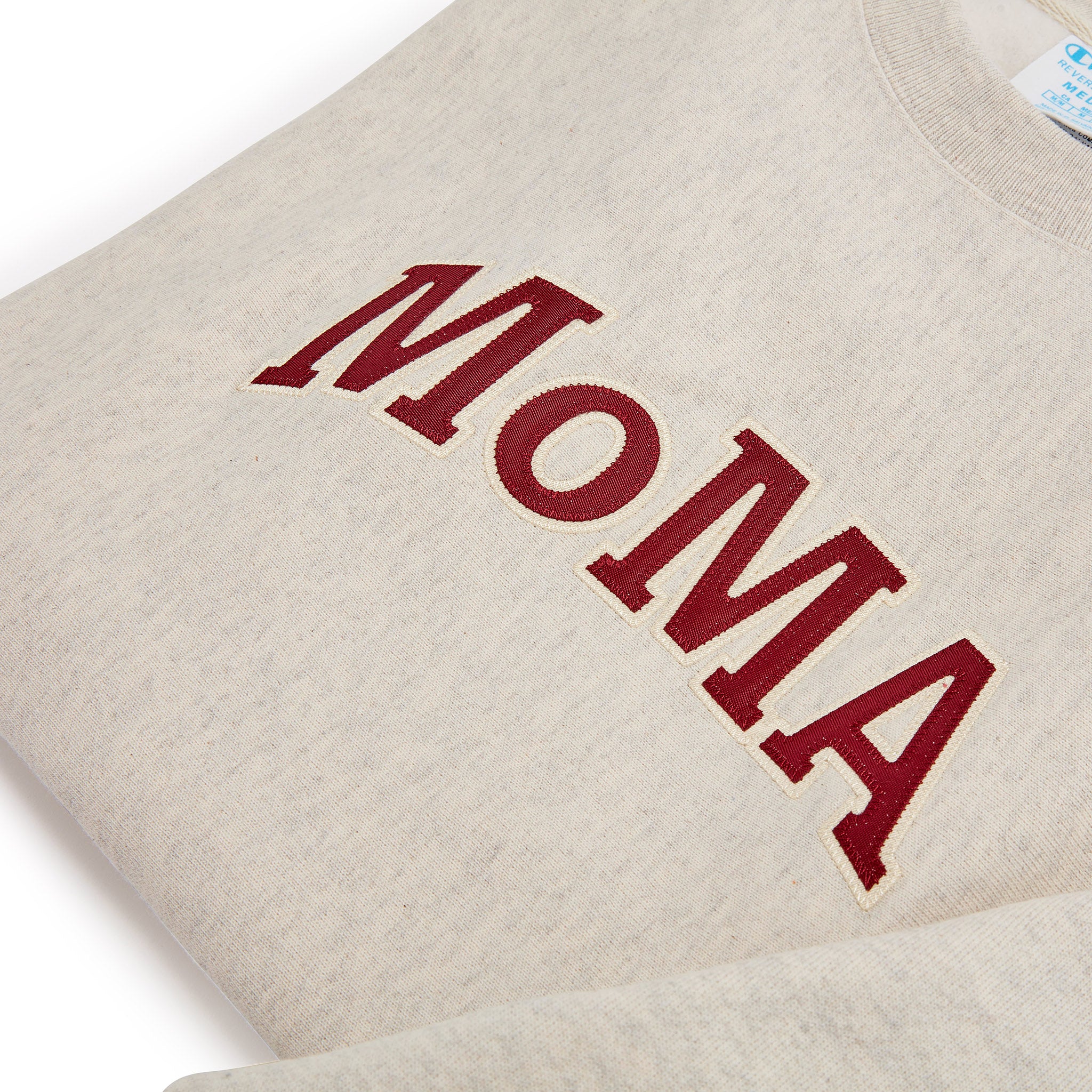 Champion Crewneck Sweatshirt - MoMA Edition - Oatmeal – MoMA 