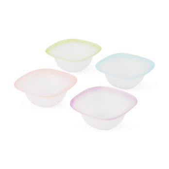 Nubi Glass Dinnerware - Set of 4 - Yogurt Bowl Set of 4