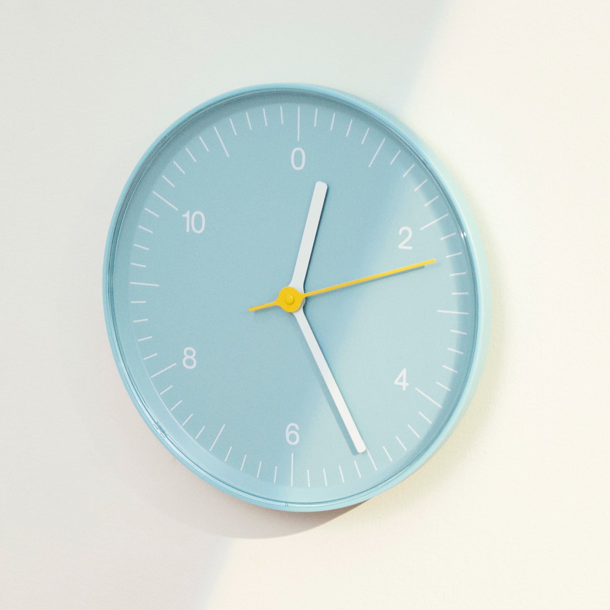 HAY Recycled Plastic Wall Clock Dark Green MoMA Design Store