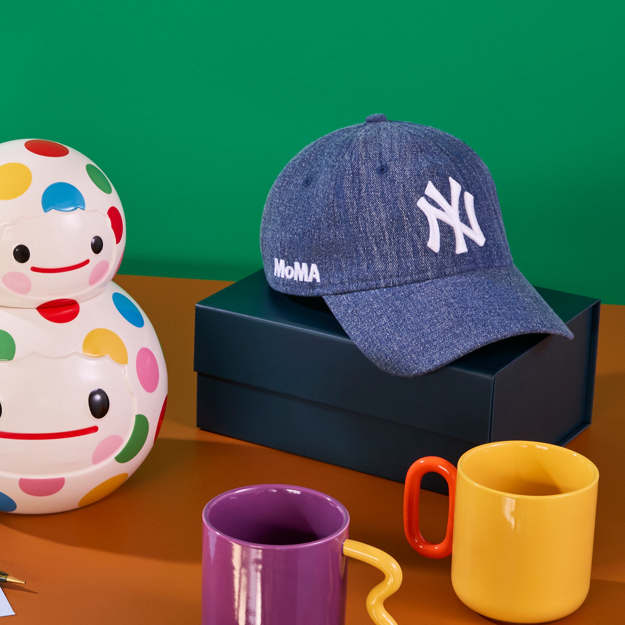 MoMA NY Yankees 9TWENTY Denim Adjustable Baseball Cap – MoMA