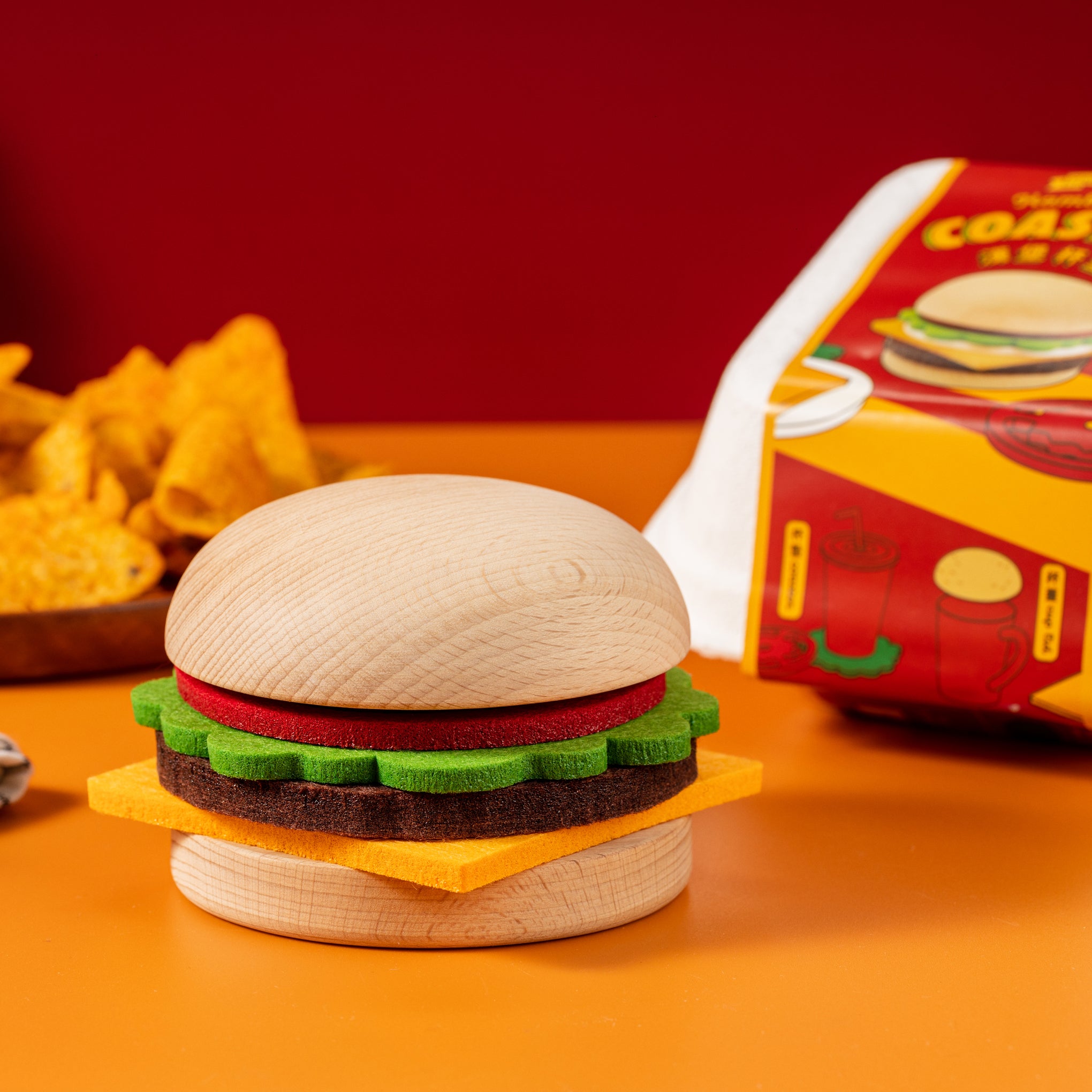 Cheeseburger Coasters - Set of 5 – MoMA Design Store