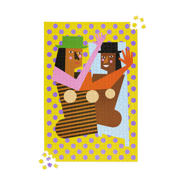 ジグソーパズル Naif Amour ナイーフ・アムール Nina Chanel Abney Jigsaw Puzzle - 1,000 Pieces – MoMA Design Store