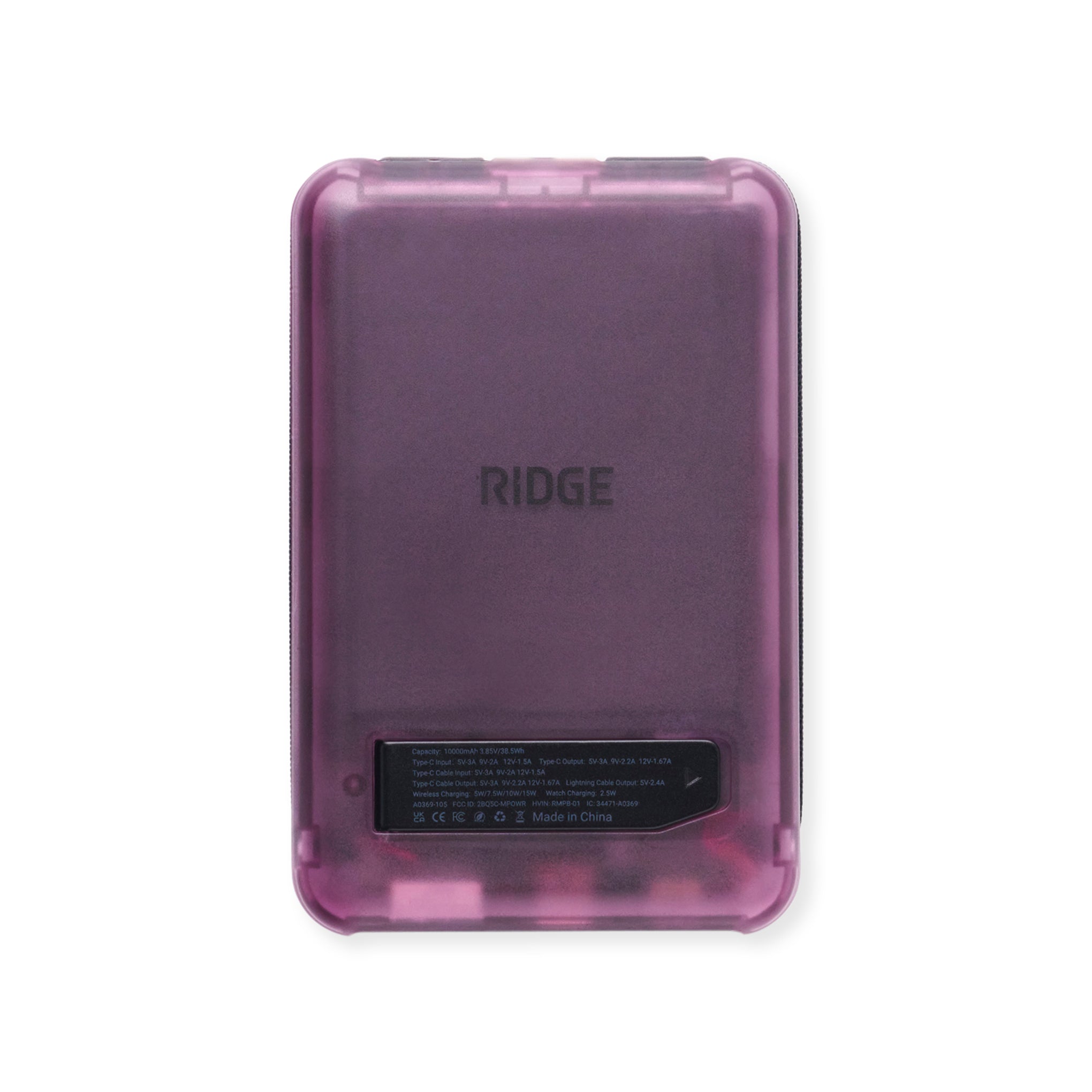 5-in-1 MagSafe Power Bank - Transparent Purple – MoMA Design Store