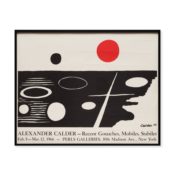 Alexander Calder、Pebbles、希少画集画、新品額装付 91abf2a0-1fb4-41fa-be97-