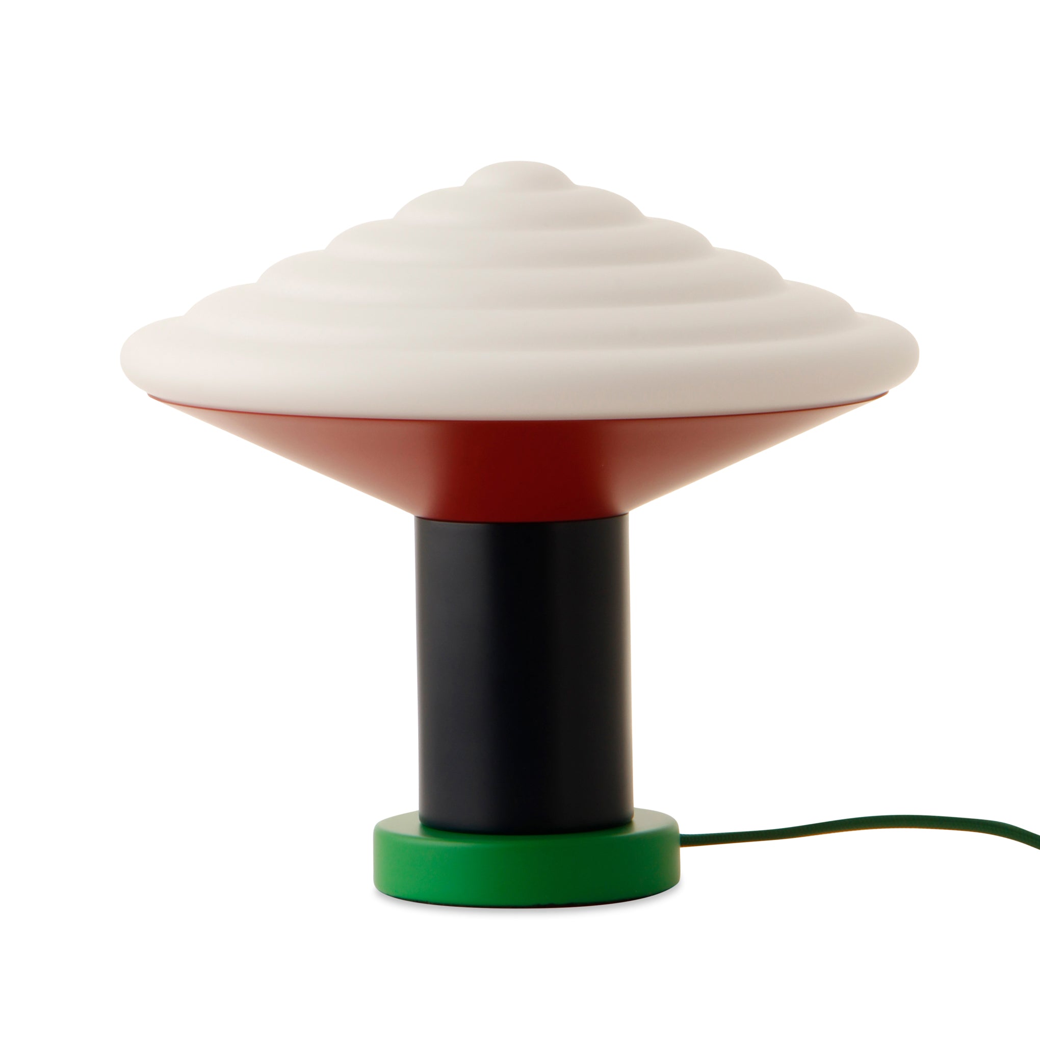 Moma Shell Lamp Whipped Table Lamp - Pure Green – MoMA Design Store