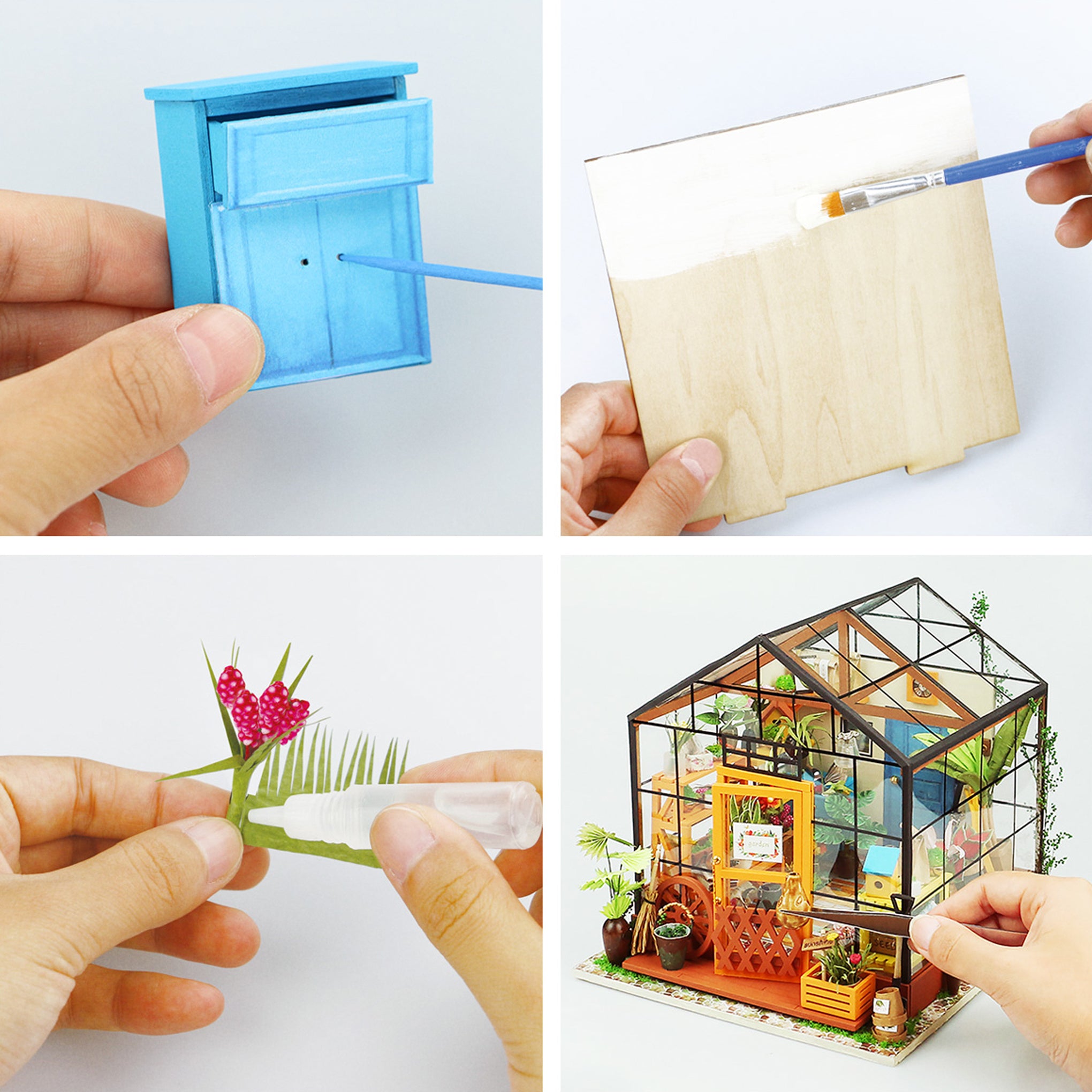 Rolife DIY Miniature Kit - Flower House – MoMA Design Store