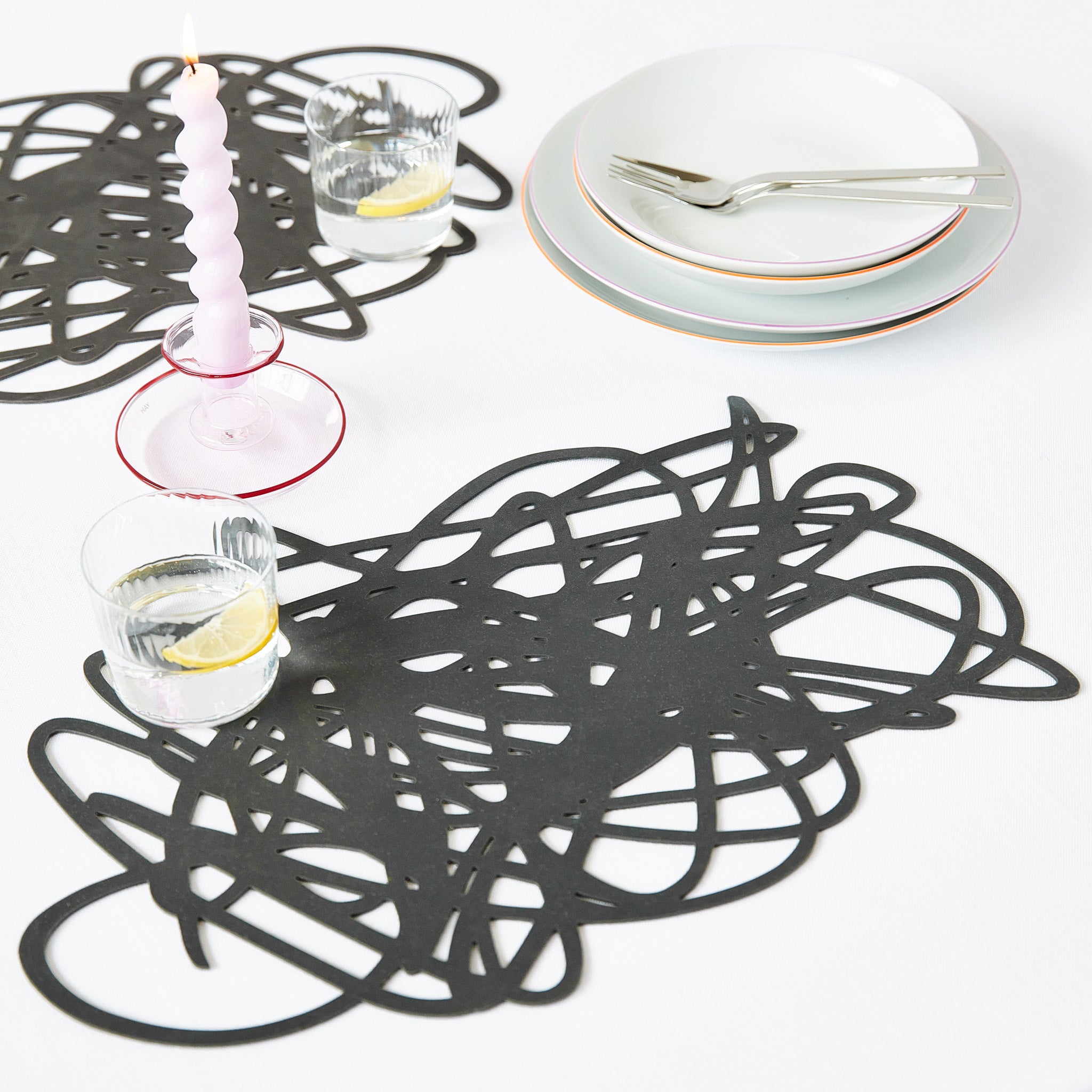 Doodle Placemat - Black Doodle – MoMA Design Store