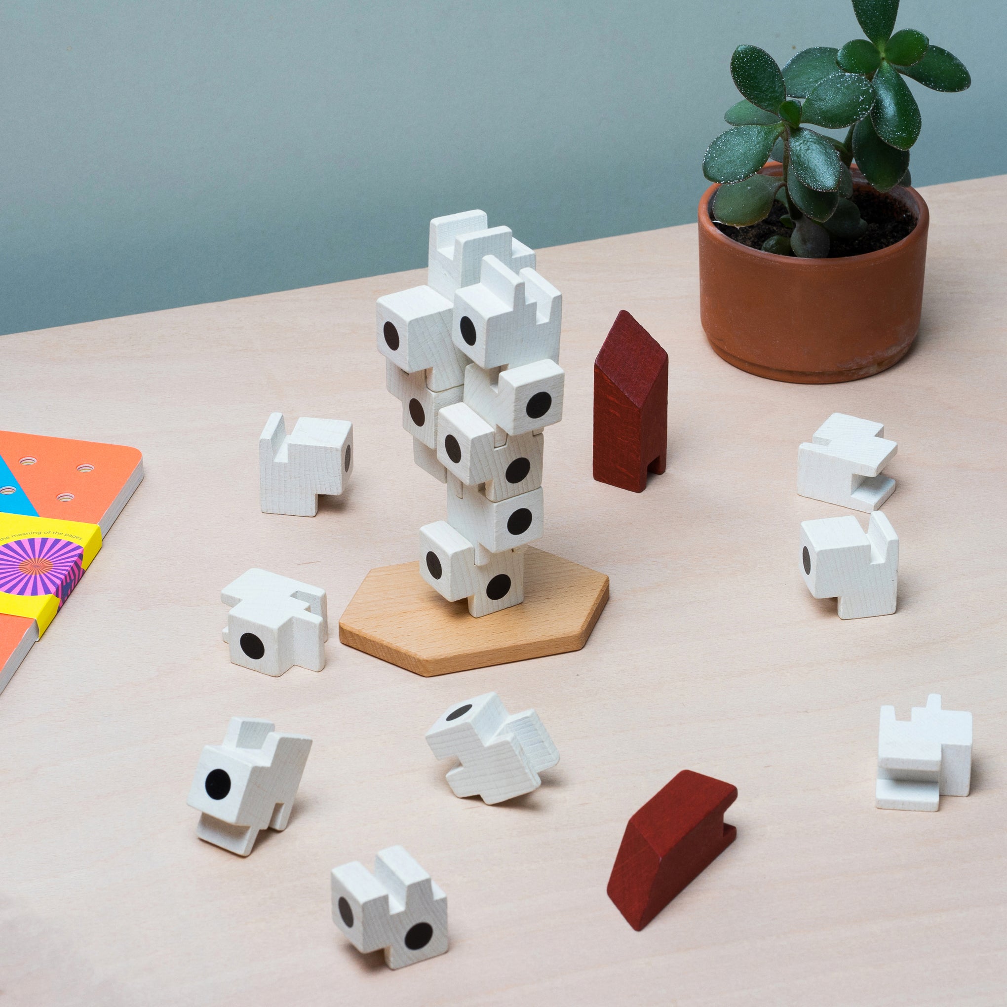 Blocks Capsule Tower Stacking Game – MoMA Design Store