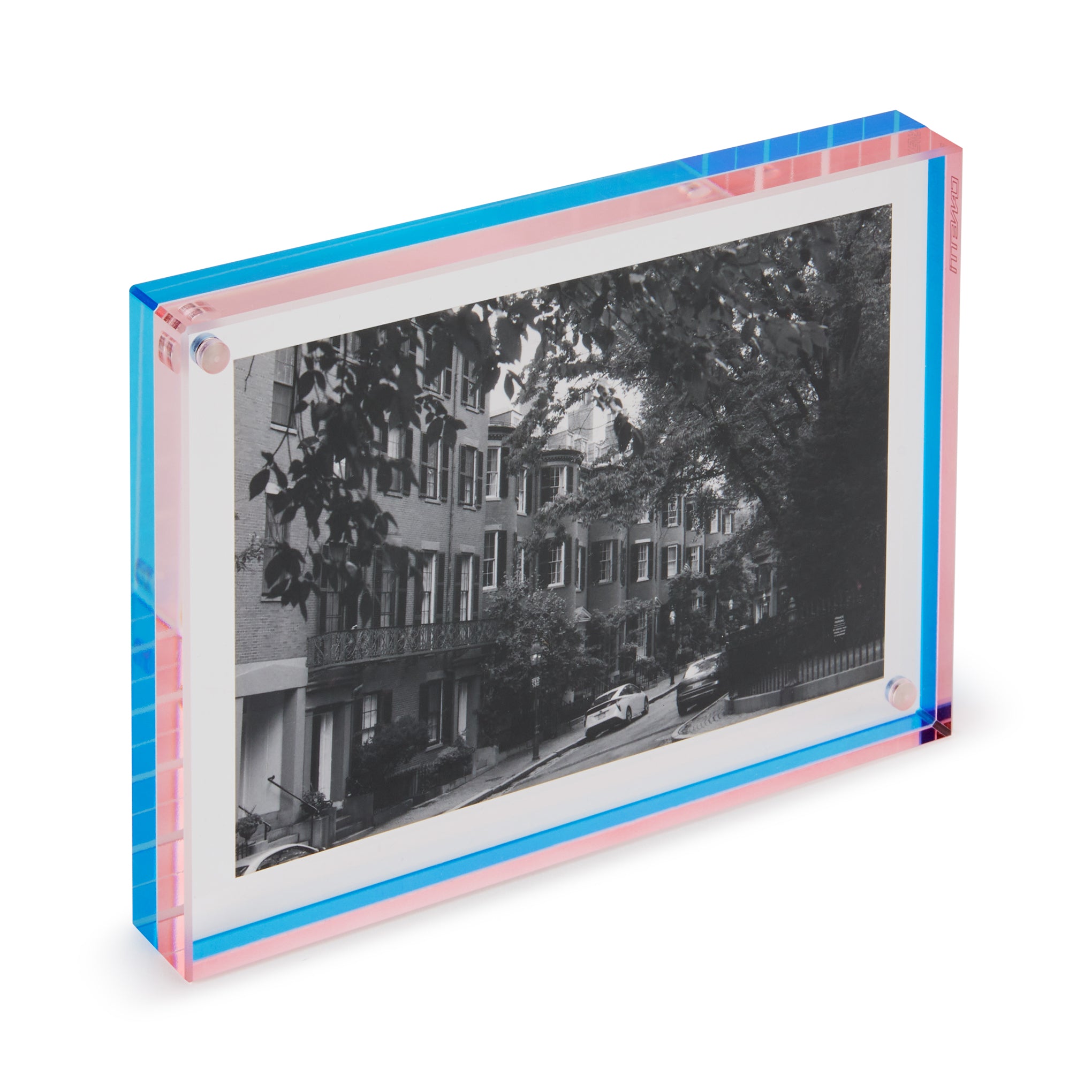 マグネット MOMA Nicolai Canetti Dual-Color Magnetic Picture Frame - Blue/Pink