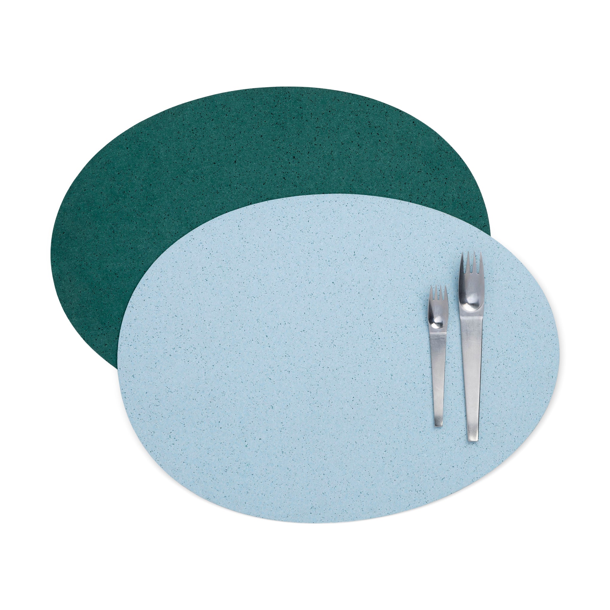 Cosmos Recycled Rubber Placemats Set of 2 Pool MoMA Design Store
