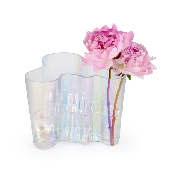 Alvar Aalto Iridescent Glass Vase - 90th Anniversary NYC Edition