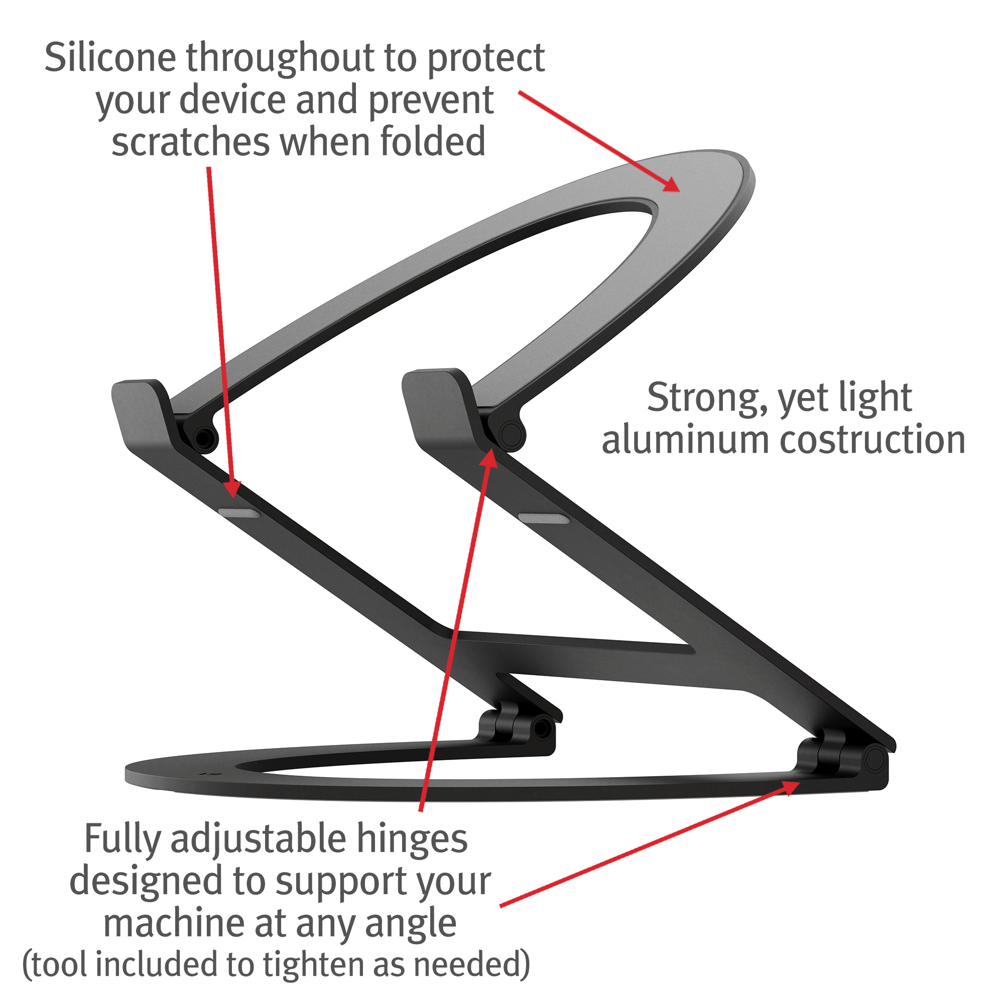 Curve Flex Laptop Stand – MoMA Design Store