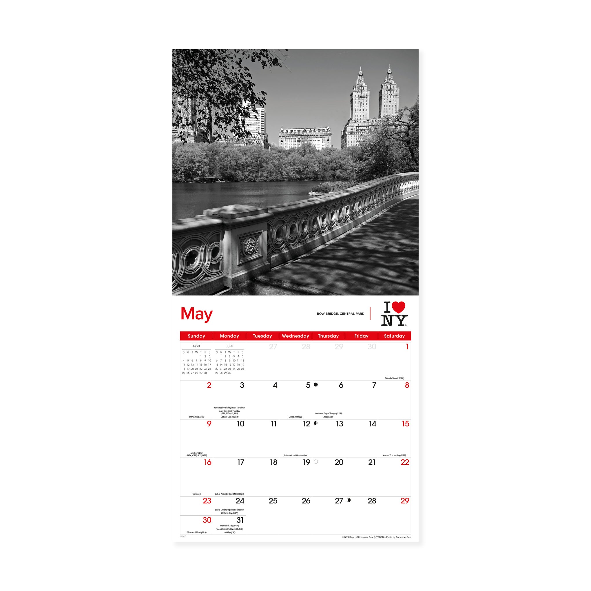 2027 I Love NY Wall Calendar – MoMA Design Store