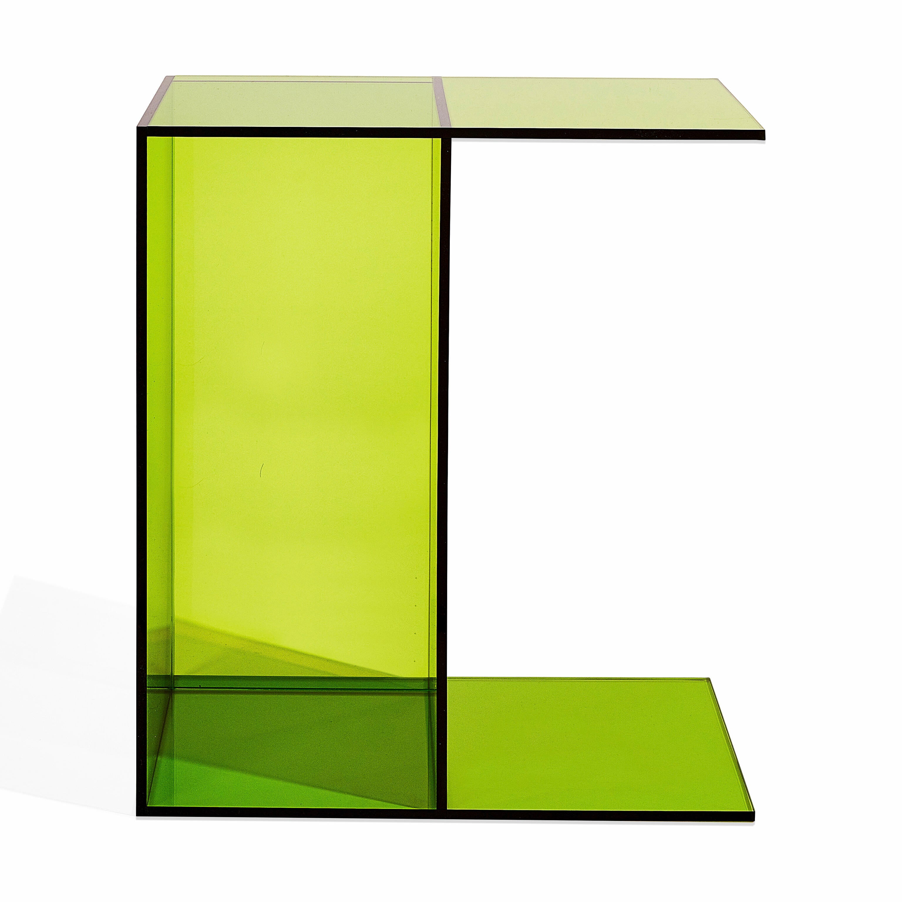 Two-Way Side Table - Green/ Orange – MoMA Design Store