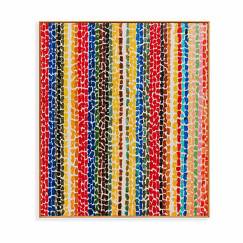 Alma Woodsey Thomas Breeze Rustling Through Fall Flowers Framed