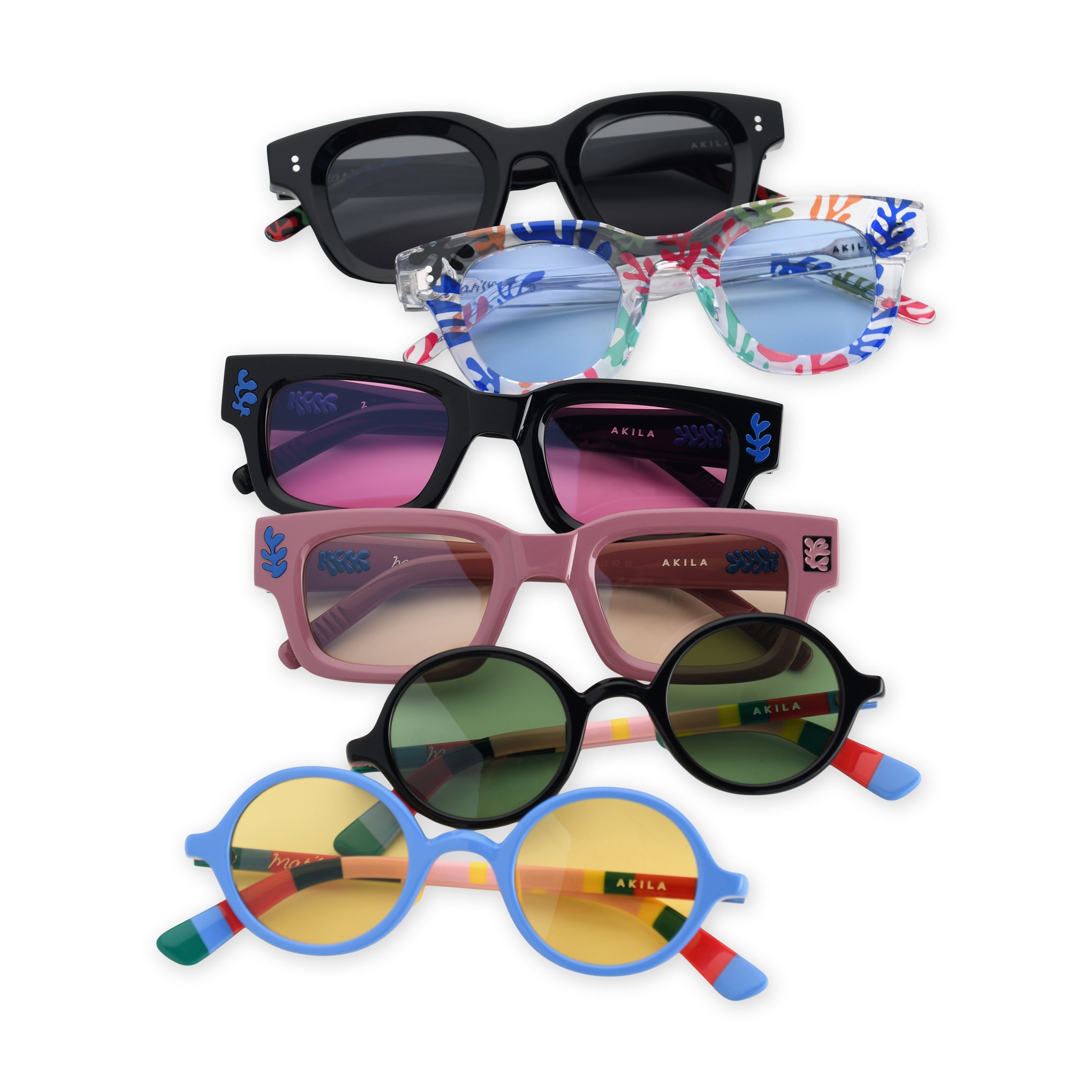MoMA Henri Matisse The Knife Thrower Akila Sunglasses - Pink
