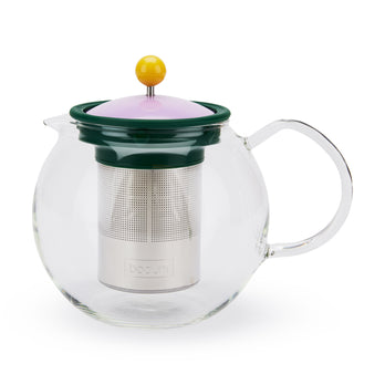 Bodum Assam Brew Teapot - Yellow/ Lilac