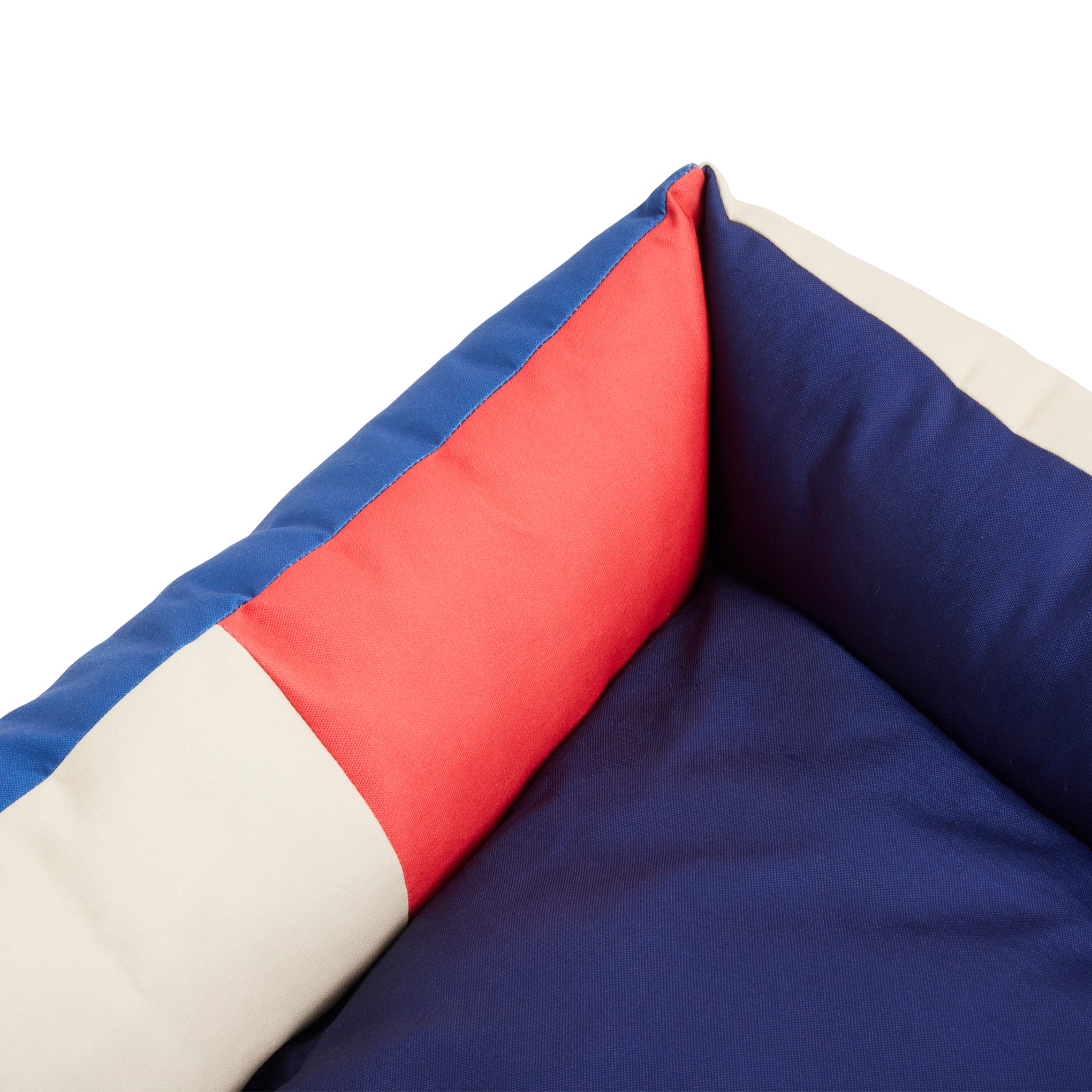 HAY Dog Bed in Recycled Polyester - Red/ Blue – MoMA Design Store