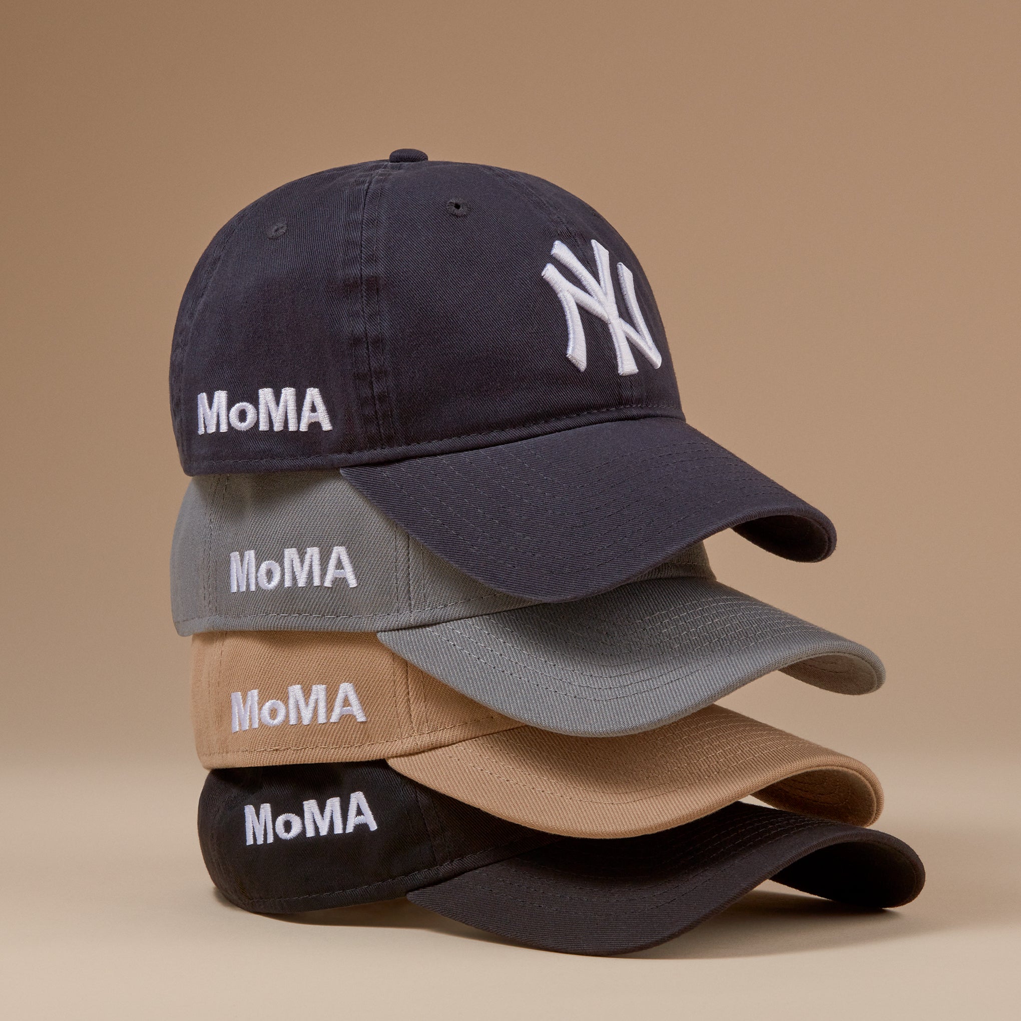 帽子 Moma New york Yankees Corduroy Cap Camel MoMA NY Yankees Adjustable Baseball Cap - Camel – MoMA Design Store