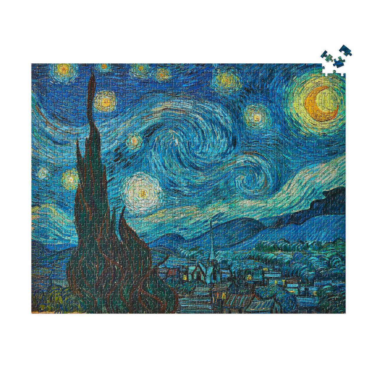 Vincent van Gogh Starry Night Jigsaw Puzzle - 1,000 Pieces