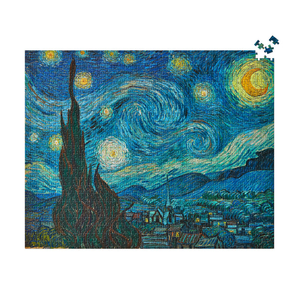 Vincent van Gogh Starry Night Jigsaw Puzzle - 1,000 Pieces – MoMA