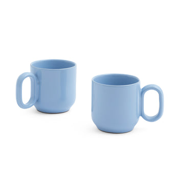 HAY Barro Mug (Set of 2) - Light Blue