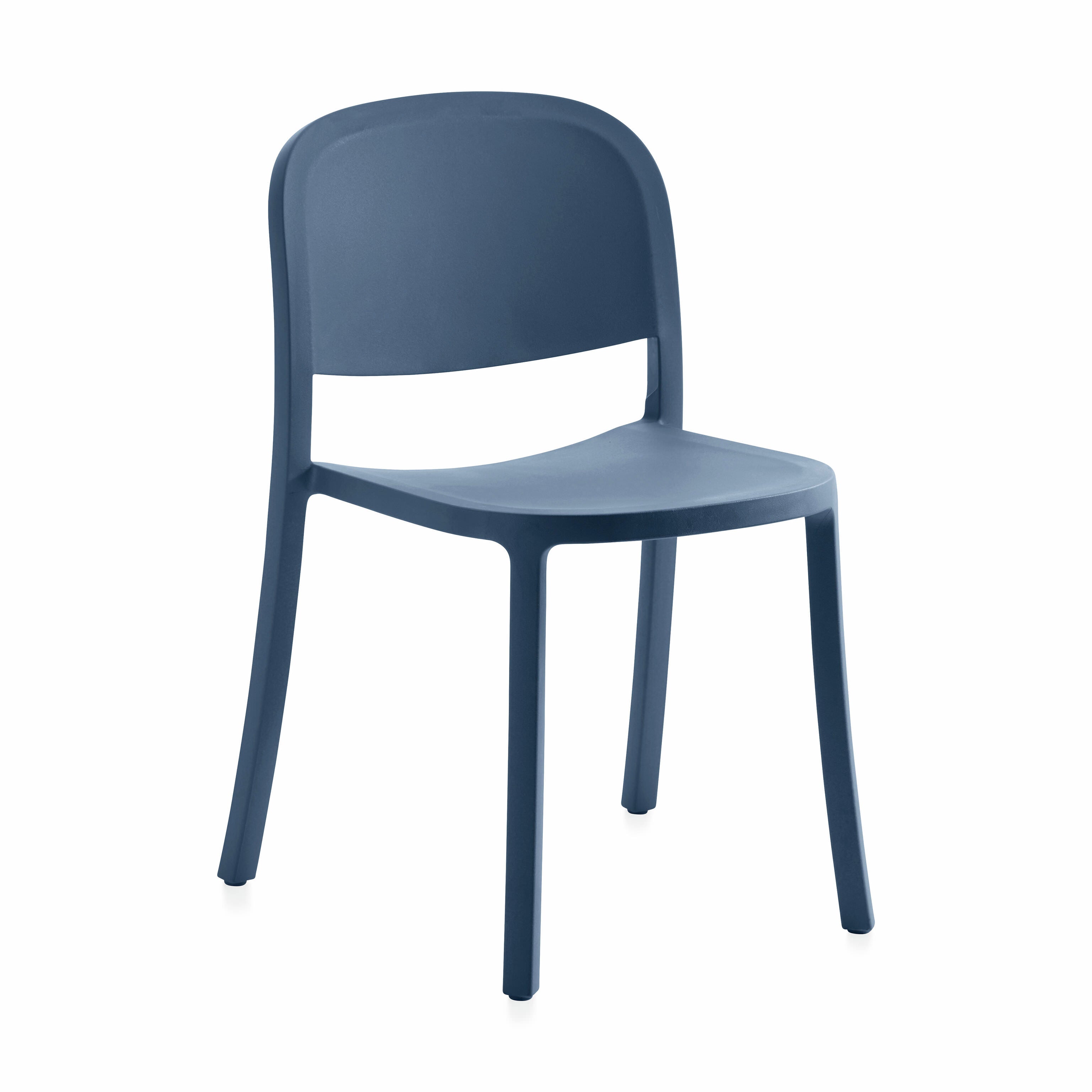 Emeco 1 Inch Reclaimed Stacking Chair - Blue – MoMA Design Store