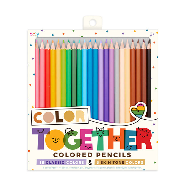 Ooly Color Together Colored Pencils Set of 24 – MoMA Design Store
