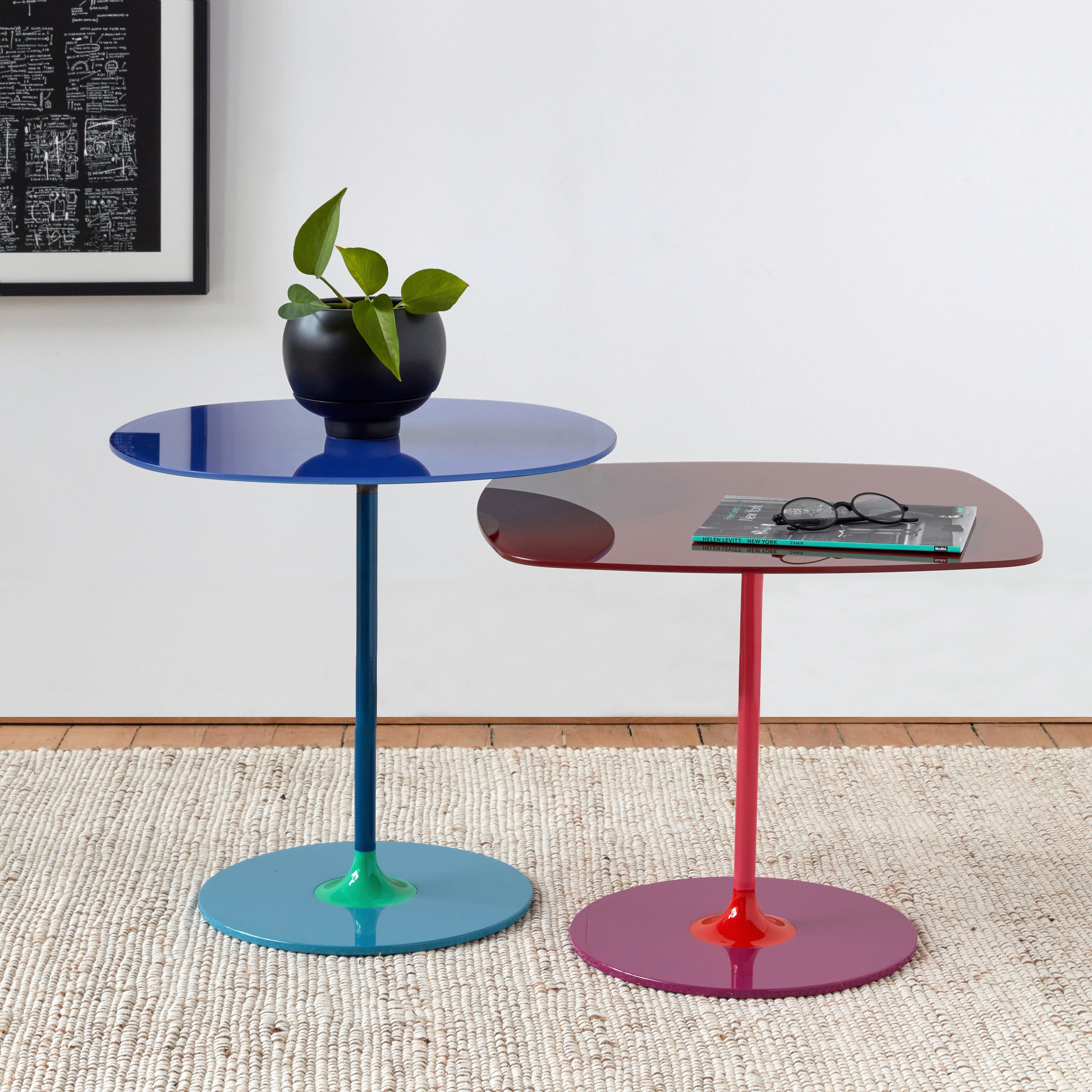 Kartell Thierry Side Table - Bordeaux – MoMA Design Store